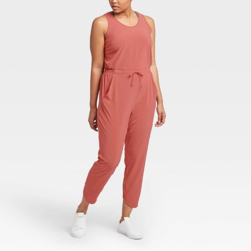 NWOT! All in motion stretch woven jumpsuit